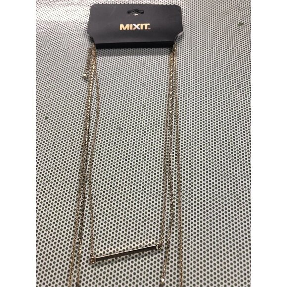 Mixit Triple Layered Fashion Necklace - Picture 2 of 2